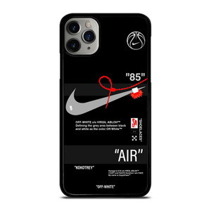 NIKE AIR JORDAN OFF WHITE SHOE LOGO iPhone 11 Pro Case Cover